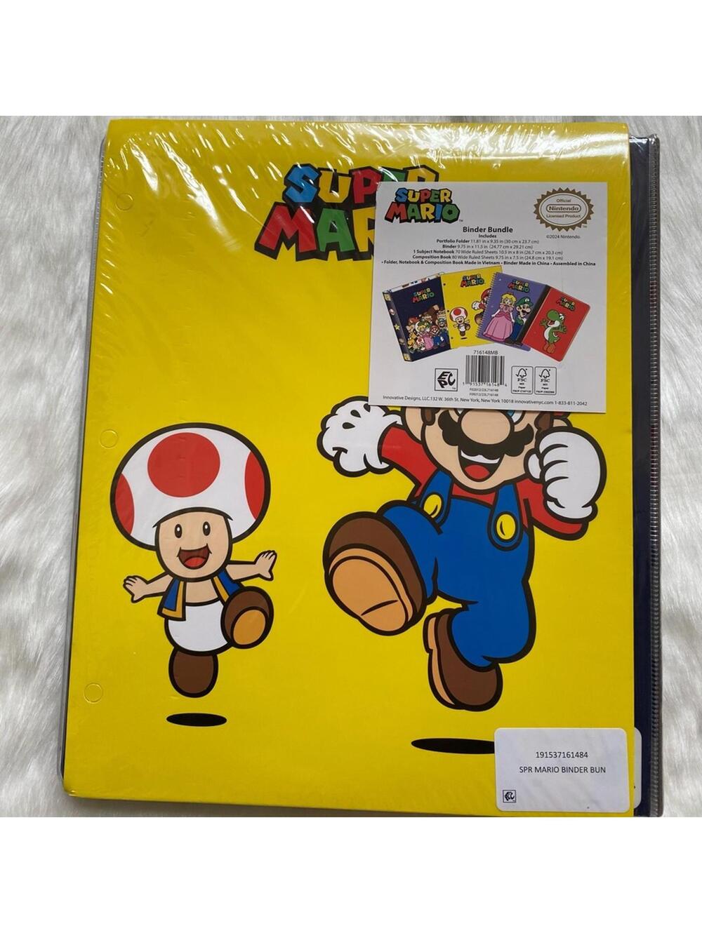 Super Mario Binder Bundle Set - Picture 2 of 2